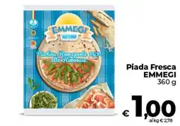 Ipercoop Radenza Piada Fresca EMMEGI offerta