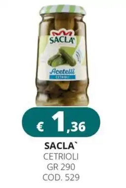 Altasfera Sacla cetrioli offerta