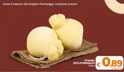Ipercoop Radenza Provola Sicilformaggi offerta