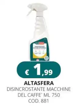 Altasfera Altasfera disincrostante macchine del caffè offerta
