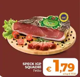 Ipercoop Radenza Speck IGP Squadri offerta