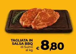 Ipercoop Radenza Tagliata in salsa BBQ di Suino offerta