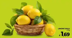 Ipercoop Radenza Limoni gialli offerta