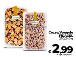Ipercoop Radenza Cozze/Vongole Fidagel offerta