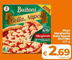 Ipercoop Radenza Pizza Margherita Bella Napoli Buitoni offerta