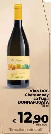 Ipercoop Radenza Vino DOC Chardonnay La Fuga DONNAFUGATA offerta