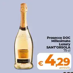 Ipercoop Radenza Prosecco DOC Millesimato Luxury Sant'Orsola offerta