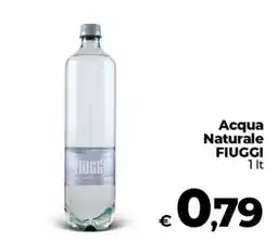 Ipercoop Radenza Acqua Naturale FIUGGI offerta