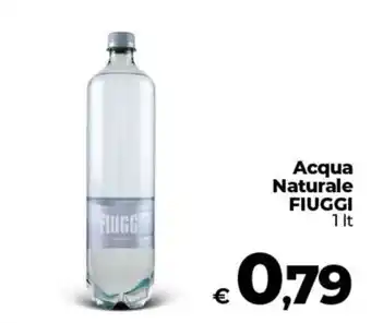 Ipercoop Radenza Acqua Naturale FIUGGI offerta