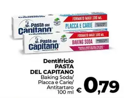 Ipercoop Radenza Dentifricio Pasta del Capitano offerta
