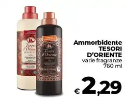 Ipercoop Radenza Ammorbidente Tesori d'Oriente offerta