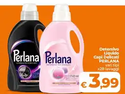 Ipercoop Radenza Detersivo per capi delicati Perlana offerta
