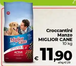 Ipercoop Radenza Croccantini Manzo Miglior Cane offerta