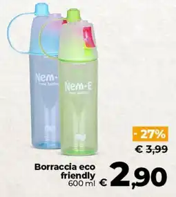 Ipercoop Radenza Borraccia eco friendly Nem-E offerta
