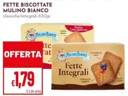 Pan Fette biscottate Mulino Bianco offerta