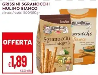 Pan Sgranocchi con farina integrale offerta