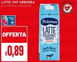 Pan Latte UHT Arborea parzialmente scremato offerta