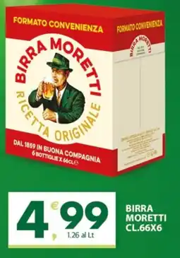 Despar Sicilia Birra Moretti offerta