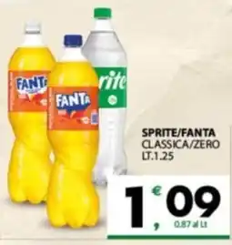 Despar Sicilia Sprite/Fanta classica/zero offerta