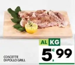 Despar Sicilia Coscette di pollo grill offerta