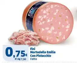 Sigma Fini Mortadella Emilia Con Pistacchio offerta