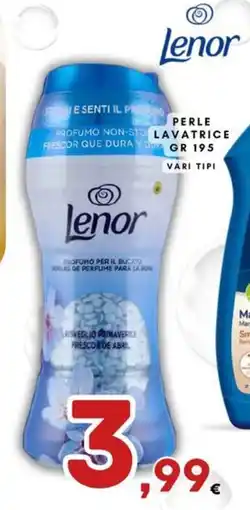 Ferdico Lenor perle lavatrice offerta