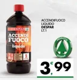 Despar Sicilia Accendifuoco liquido Despar offerta