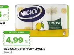 Oasi Asciugatutto Nicky Limone offerta
