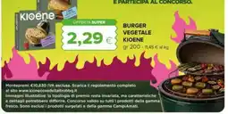 Oasi Burger vegetale Kioene offerta