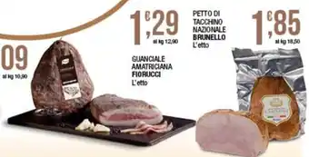 Sidis Guanciale amatriciana Fiorucci offerta