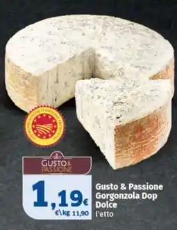 Sigma Gusto & Passione Gorgonzola Dop Dolce offerta