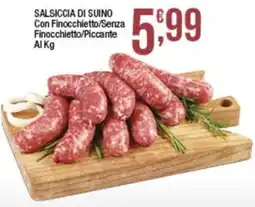 Sidis Salsiccia di suino offerta