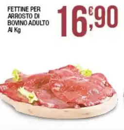 Sidis Fettine per arrosto di bovino adulto offerta