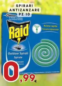 Ferdico Raid Outdoor Spirali Spirale offerta