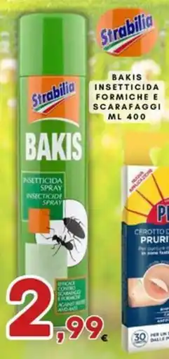 Ferdico Strabilia Bakis insetticida spray offerta