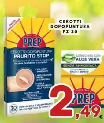 Cerotto dopopuntura Prurito Stop Prep