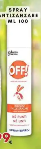 Ferdico OFF! spray antizanzare offerta
