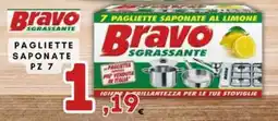 Ferdico Bravo sgrassante pagliette saponate al limone offerta