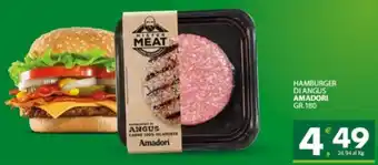 Despar Sicilia Hamburger di Angus Amadori offerta