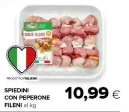 Oasi Spiedini con peperone Fileni offerta