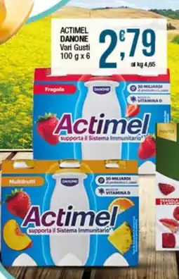 Sidis Actimel Danone offerta