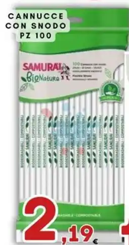 Ferdico Cannucce con snodo samuraia offerta