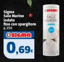 Sigma Sale Marino iodato Sigma offerta