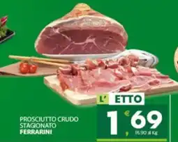 Despar Sicilia Prosciutto crudo stagionato Ferrarini offerta