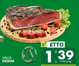 Despar Sicilia Speck Despar offerta