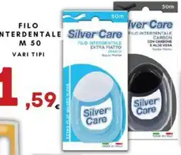 Ferdico Filo interdentale Silver Care offerta