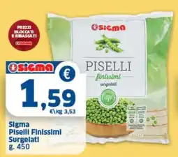 Sigma Sigma Piselli Finissimi Surgelati offerta