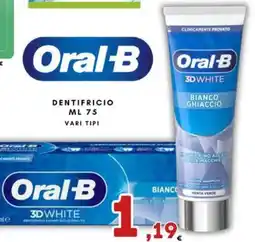 Ferdico Oral-B dentifricio 3D White offerta