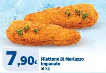 Filettone Di Merluzzo Impanato