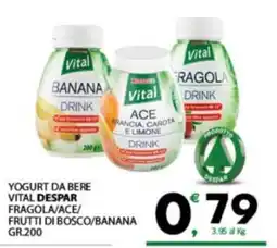 Despar Sicilia Yogurt da bere Vital Despar offerta